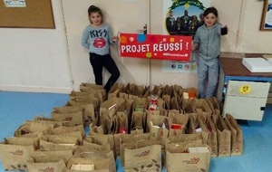 La commande de chocolat est arrivée!!!