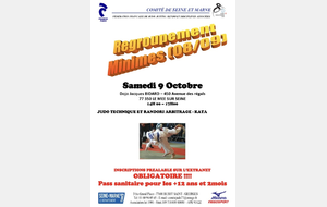 Regroupement Minimes 77 n°1