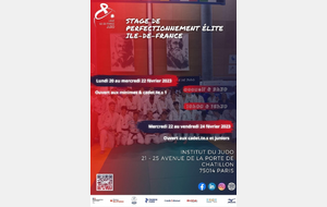 STAGE IDF CADET / JUNIOR