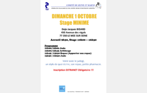 Regroupement Minime 77 n°1