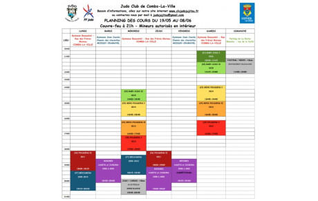 Enfin retour au dojo !